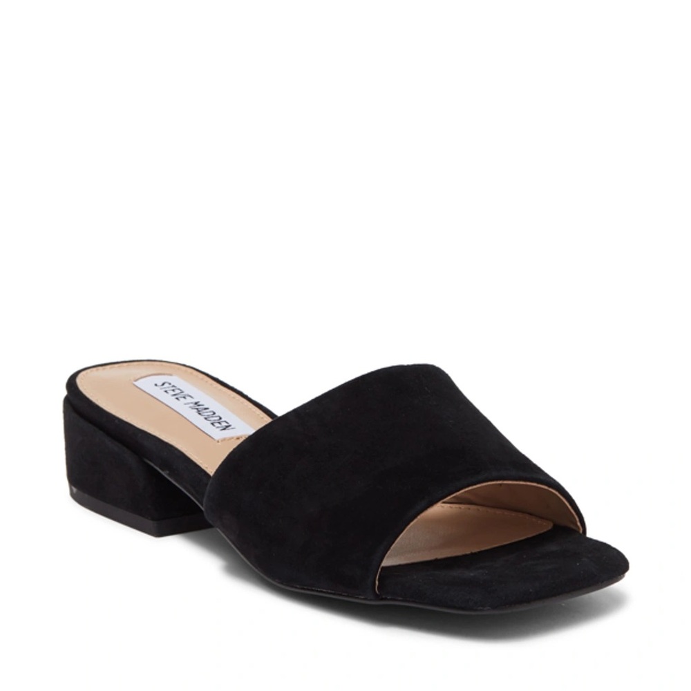Steve Madden Amir Slide Black Women's Slides